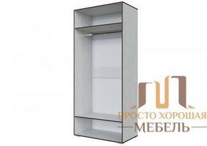 Шкаф универсальный Степ 1 с зеркалами в Домодедово - domodedovo.ok-mebel.com | фото 2