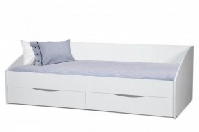 Кровать одинарная "Фея - 3" симметричная New (2000Х900) белая в Домодедово - domodedovo.ok-mebel.com | фото