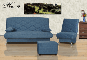 Комплект мягкой мебели НЕО 19 (3+1+ Пуф) в Домодедово - domodedovo.ok-mebel.com | фото